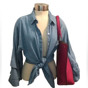 Neiman Marcus Tote Shoulder Bag Fiucha Women